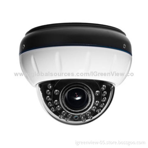 High Resolution Color IR Vandalproof Dome CCTV Camera, 700TVL Horizontal Resolution,15m IR Range